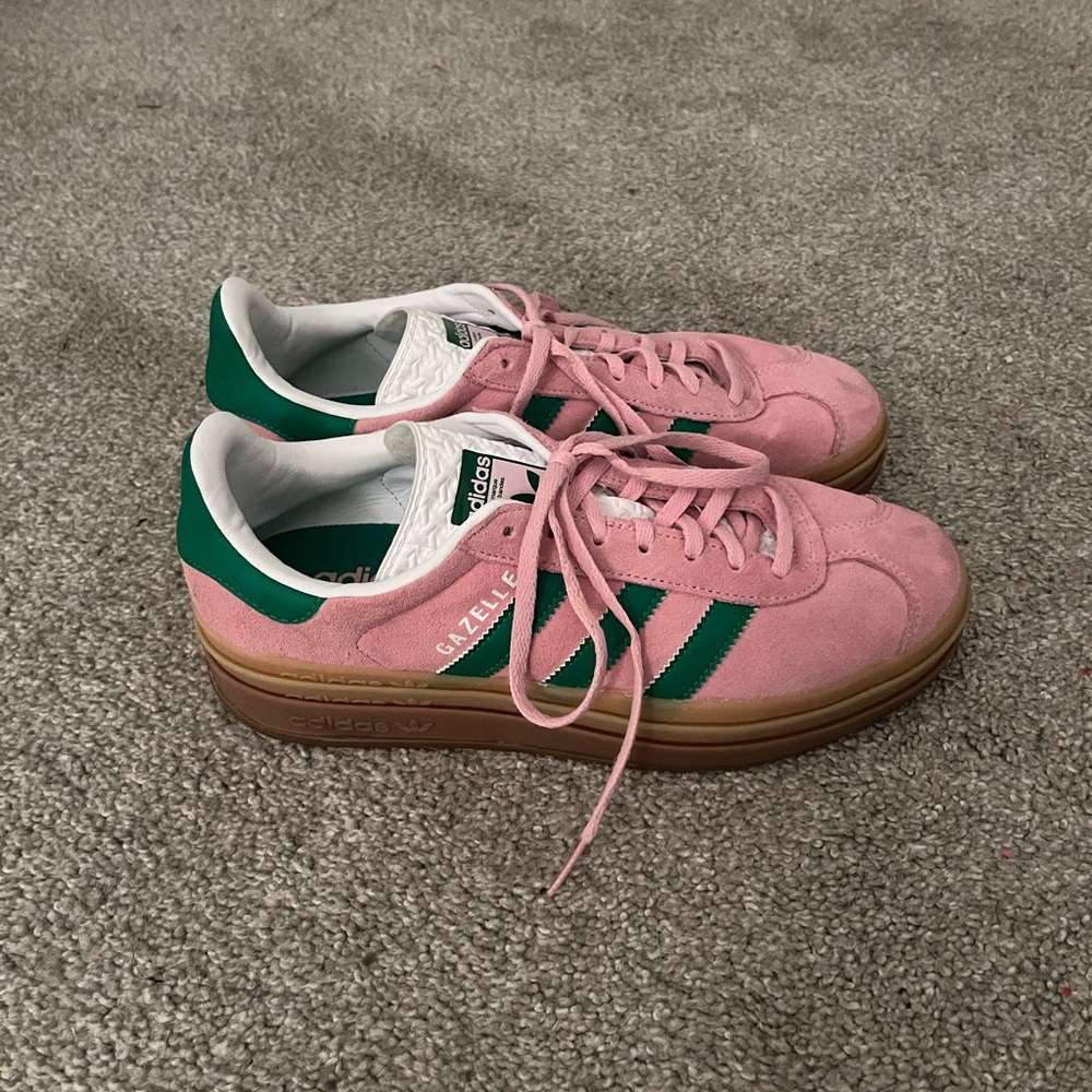 Adidas Gazelle Bold ‘True Pink Green’